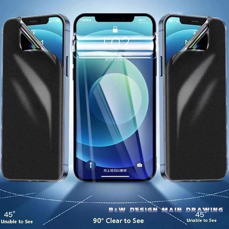 Kính Cường Lực 9H Bảo Vệ Màn Hình Chống Nhìn Trộm Cho iPhone 14 13 12 11 Pro Max 13 Pro Max 7Plus 8Plus 7 / 8