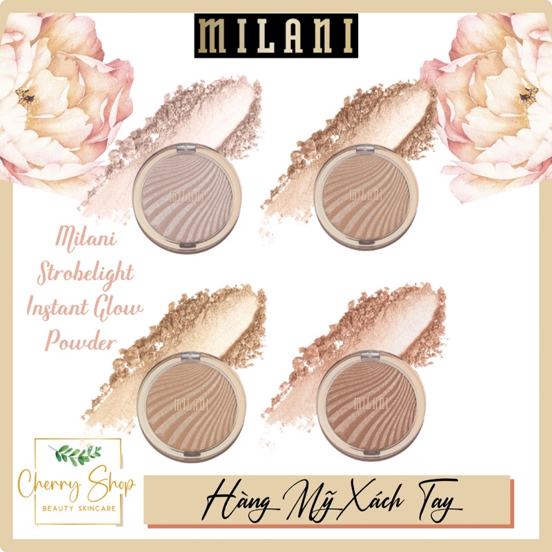 [Giá Sốc/Hàng Ý] Phấn bắt sáng Milani Strobelight Instant Glow Powder (8,5g)