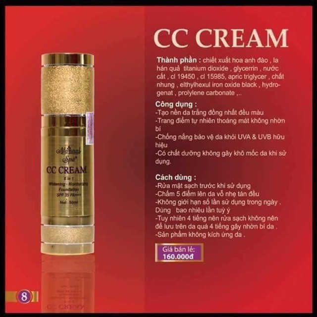 CC CREAM NATURAL 6 in1 | BigBuy360 - bigbuy360.vn