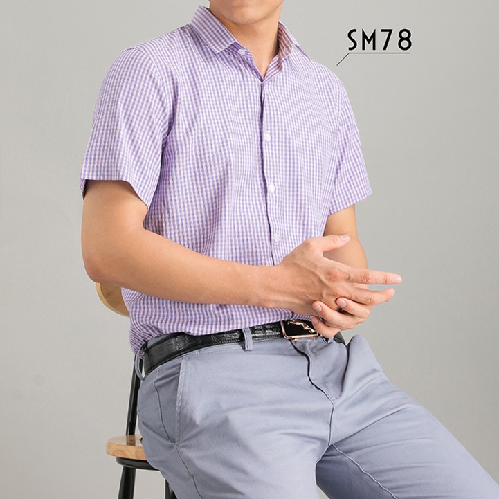 [Mã FAMALLT5 giảm 15% đơn 150K] Áo Sơ Mi Cộc Tay Nam Thời Trang Vicero | BigBuy360 - bigbuy360.vn