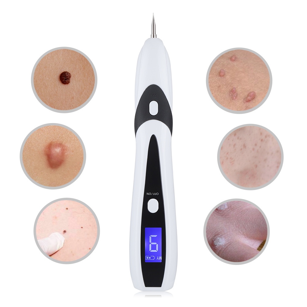 Máy Đốt Nốt Ruồi Nám Tàn Nhang 9 Cấp Độ , Máy Đốt Mụn Ruồi ,Tẩy Nốt Ruồi , Bút Laser Plasma Dùng Xóa Nốt Ruồi/Hình Xăm/Nếp Nhăn 9 Cấp Độ Chăm Sóc Da Mặt , Máy Đốt Nốt Ruồi Mụn Thịt Tàn Nhang