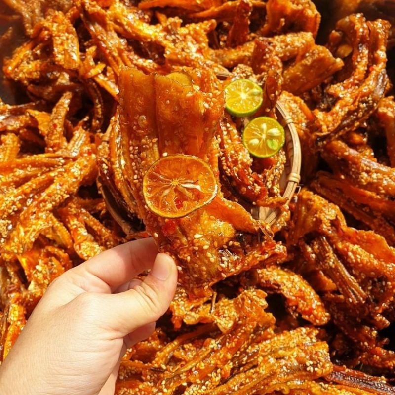 Khô Cá Khoai Rim Sate Mè Lon 250gr [FREE SHIP] TỪ ĐƠN 50K, [Loại Đặc Biệt] Hàng Ngon Nhà Làm