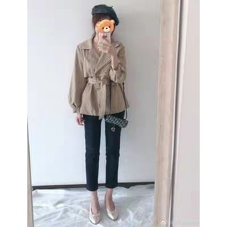 Áo Măng tô kaki 1 lớp