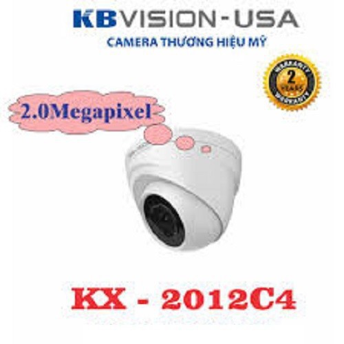 {Giá HỦY DIỆT} Camera KBVISION KX-2012C4  2MP DOME NHỰA Panasonic Chipset .