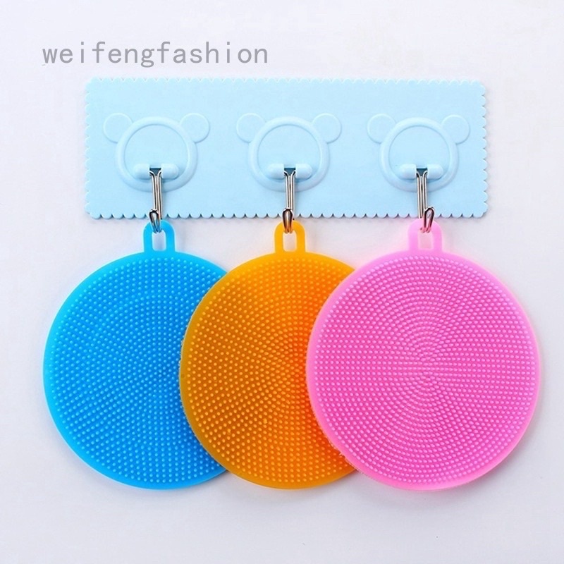 Miếng Rửa Chén Bát Silicon Siêu Sạch, Siêu Bền