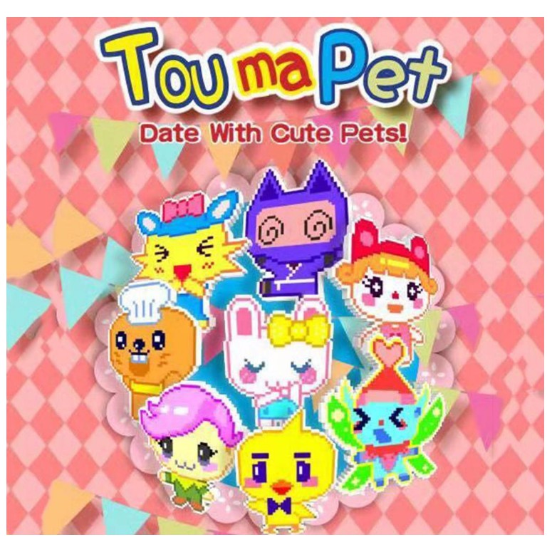 Đồ chơi nuôi gà ảo phiên bản màn hình màu cao cấp TOUMA PET - 2021 màn hình 1.44 inch TFT - Cập nhật hàng trăm hoạt động