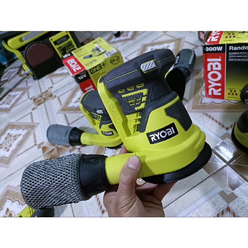 THÂN MÁY NHÁM TRÒN RYOBI 18V