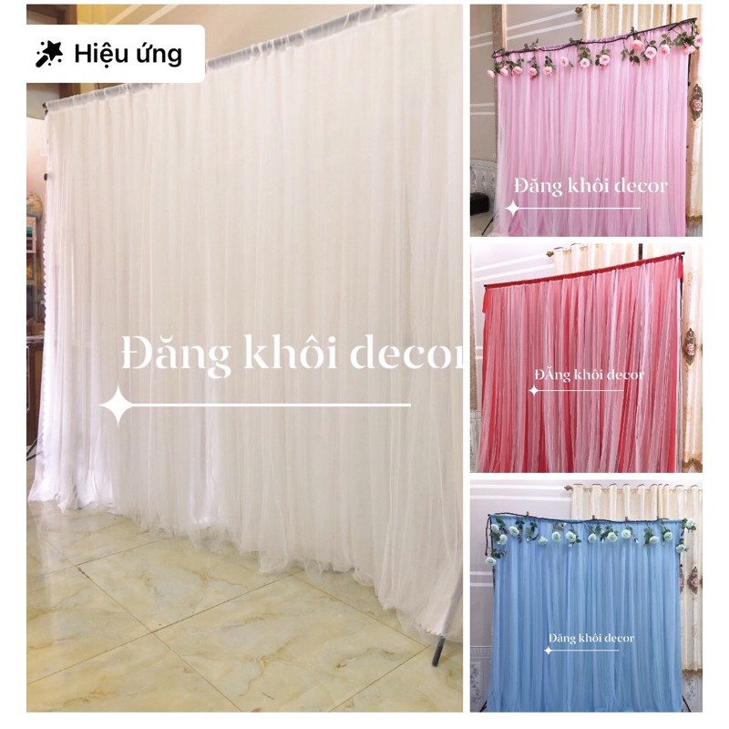 rèm sinh nhật tiệc cưới