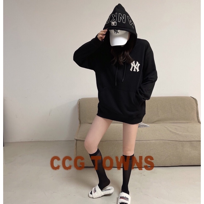 Áo Hoodie thể thao bóng chày MBL in chữ thời trang