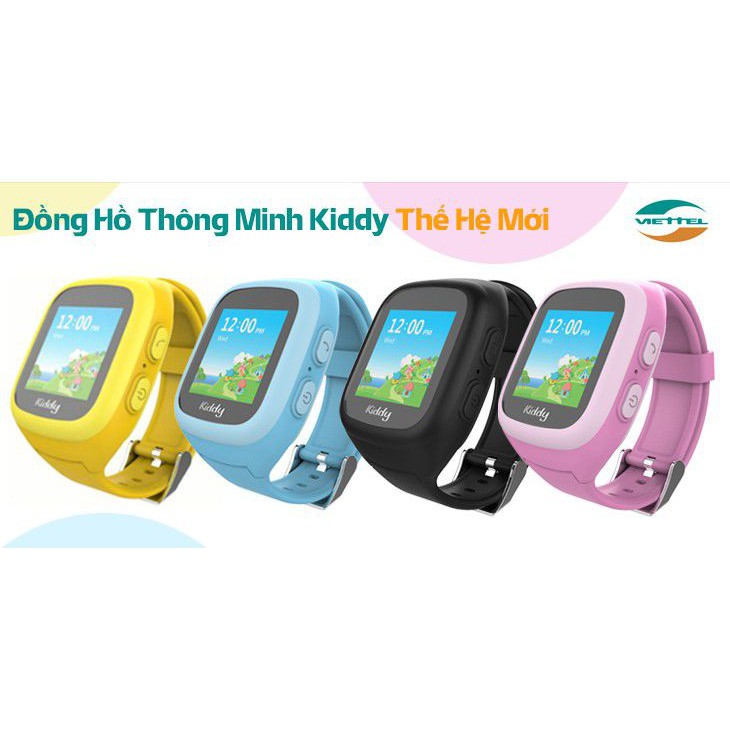 Đồng hồ định vị trẻ em kiddy 2 của viettel