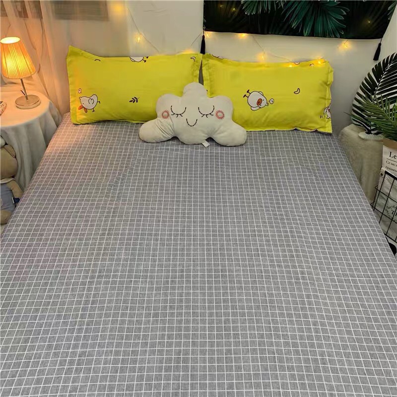 Bộ Vỏ Chăn Ga Gối Cotton Poly Nhập Khẩu - Vịt vàng