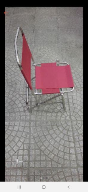 Ghế xếp inox cà phê trà chanh .HÀNG CHUẨN LOẠI 1_ SIÊU DÀY