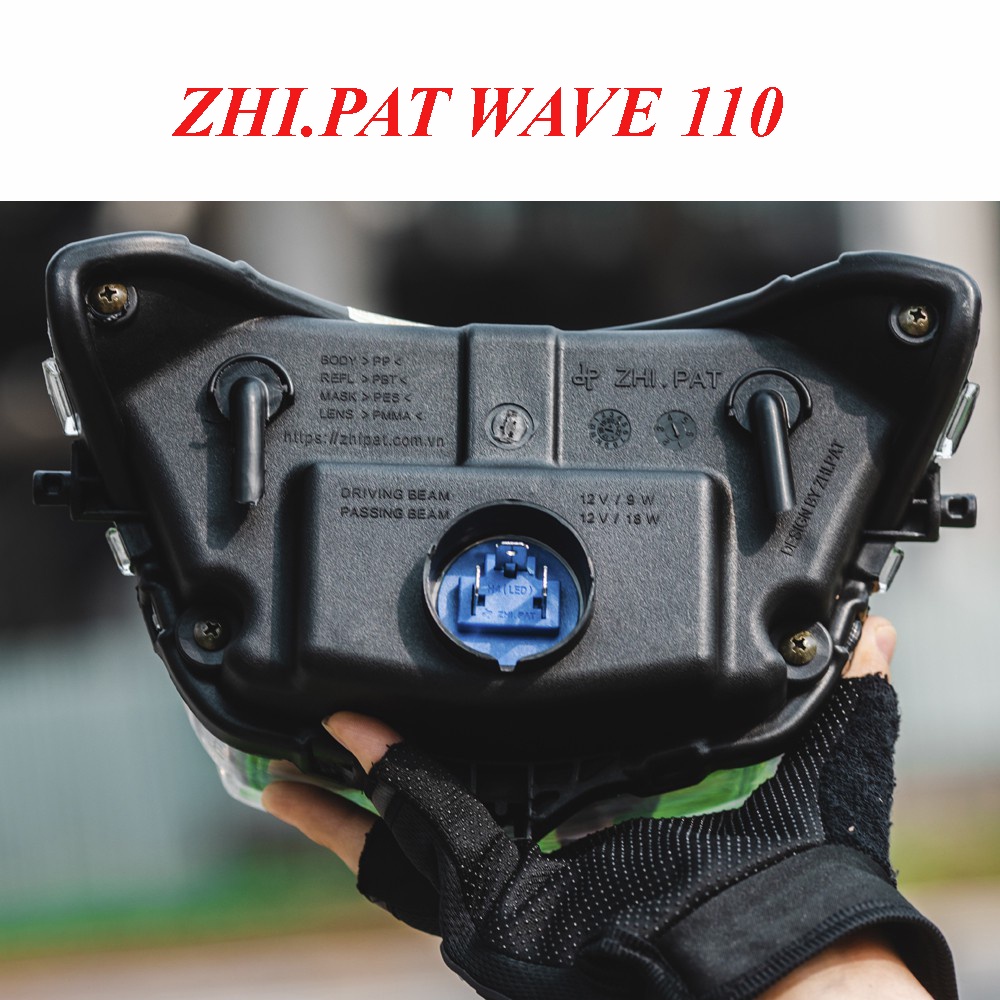 Choá led 2 tầng cho Wave a 50 100 110 Wave S 100 Wave RS 100 Wave RSX 100 cc