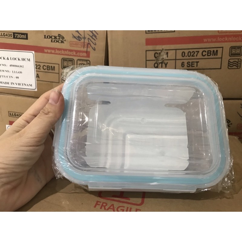 Hộp thuỷ tinh 640ml | BigBuy360 - bigbuy360.vn