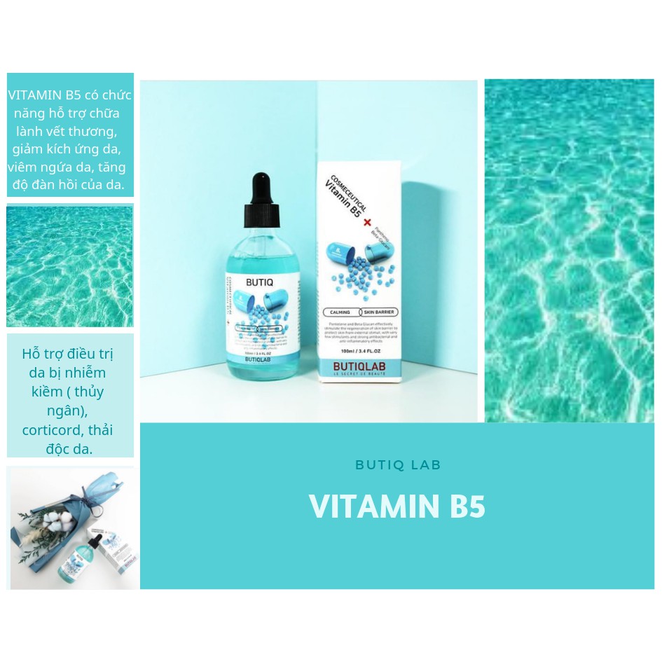 Serum Vitamin B5 BUTIQLAB Hàn Quốc 100ml