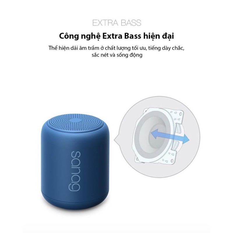 Loa bluetooth Sanag X6 nghe nhạc hay -đài FM - đọc thẻ TF SD - kết nối máy tính AUX 3.5mm