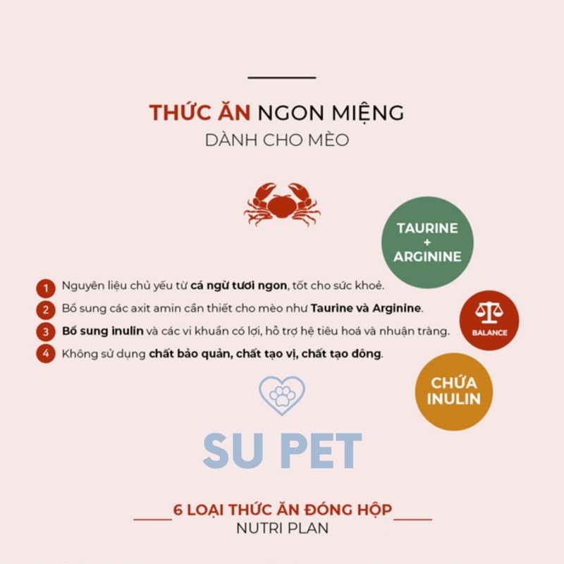 01 thùng pate Nutri Plan Hàn Quốc cho mèo mọi lứa tuổi