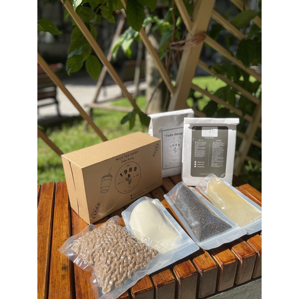 Trà Nhài Sữa " The 1989 " ( Set lớn pha 8 - 10 ly )