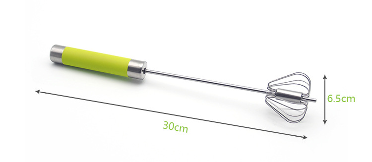 Dụng Cụ Đánh Trứng Bán Tự Động Bằng Thép Không Gỉ 30.48 cm