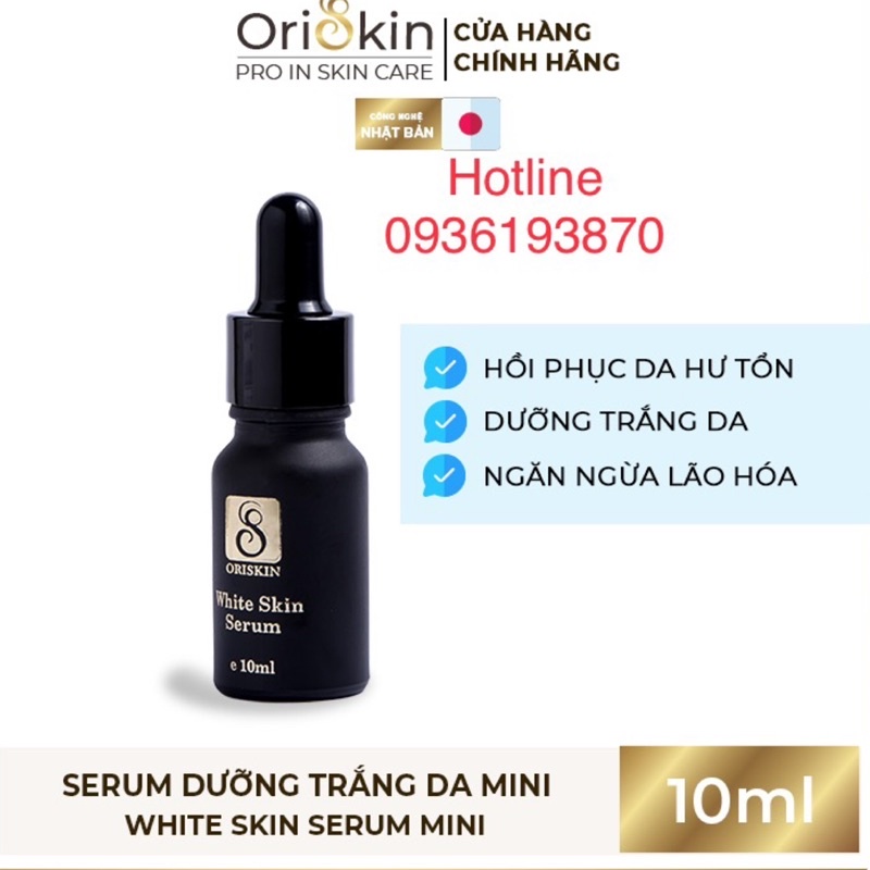 ✅ Serum Phục Hồi, Dưỡng Trắng Da Oriskin White Skin Serum Hộp 10ml