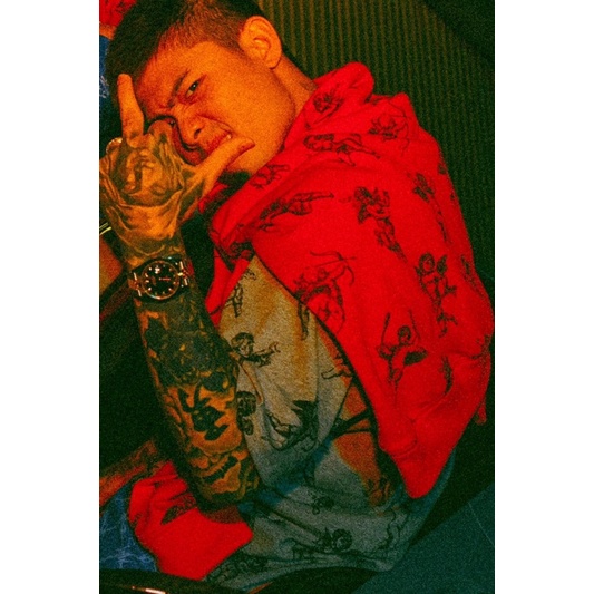 Hoodies BOBUI đỏ 100angel CHÍNH HÃNG | BigBuy360 - bigbuy360.vn