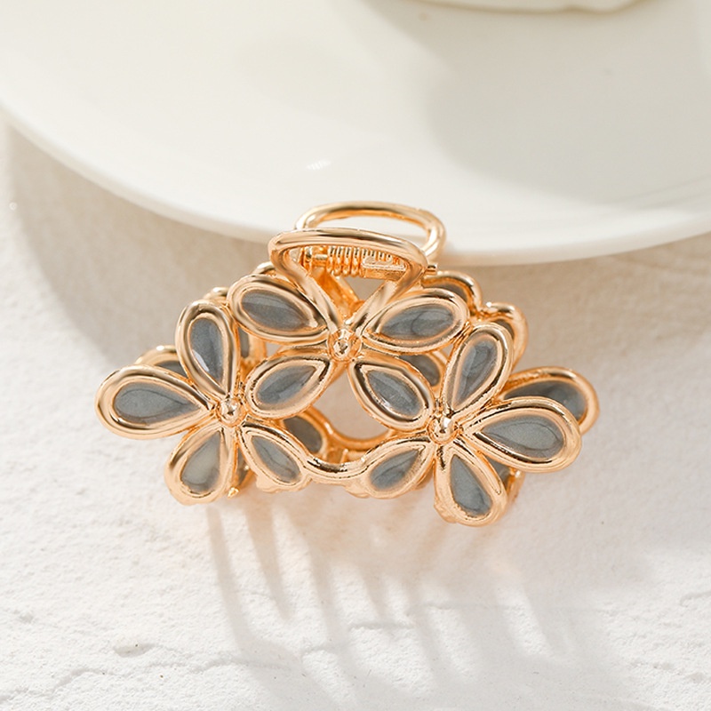 Kẹp Tóc Hình Hoa Thiết Kế Đơn Giản Ngọt Ngào Thời Trang