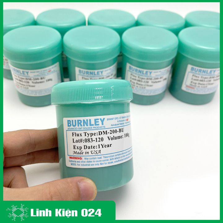 Mỡ hàn BURLEY 100g sửa chữa, hàn linh kiện điện tử