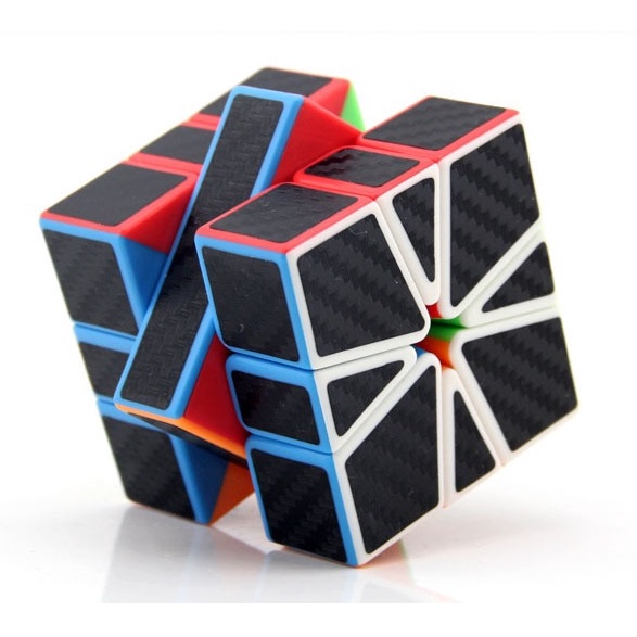 ✔️✔️ Khối Rubik Square -1 SQ-1 Rubik Biến Thể CARBON 6 Mặt Sticker FN1010 - XOAY TRƠN MƯỢT