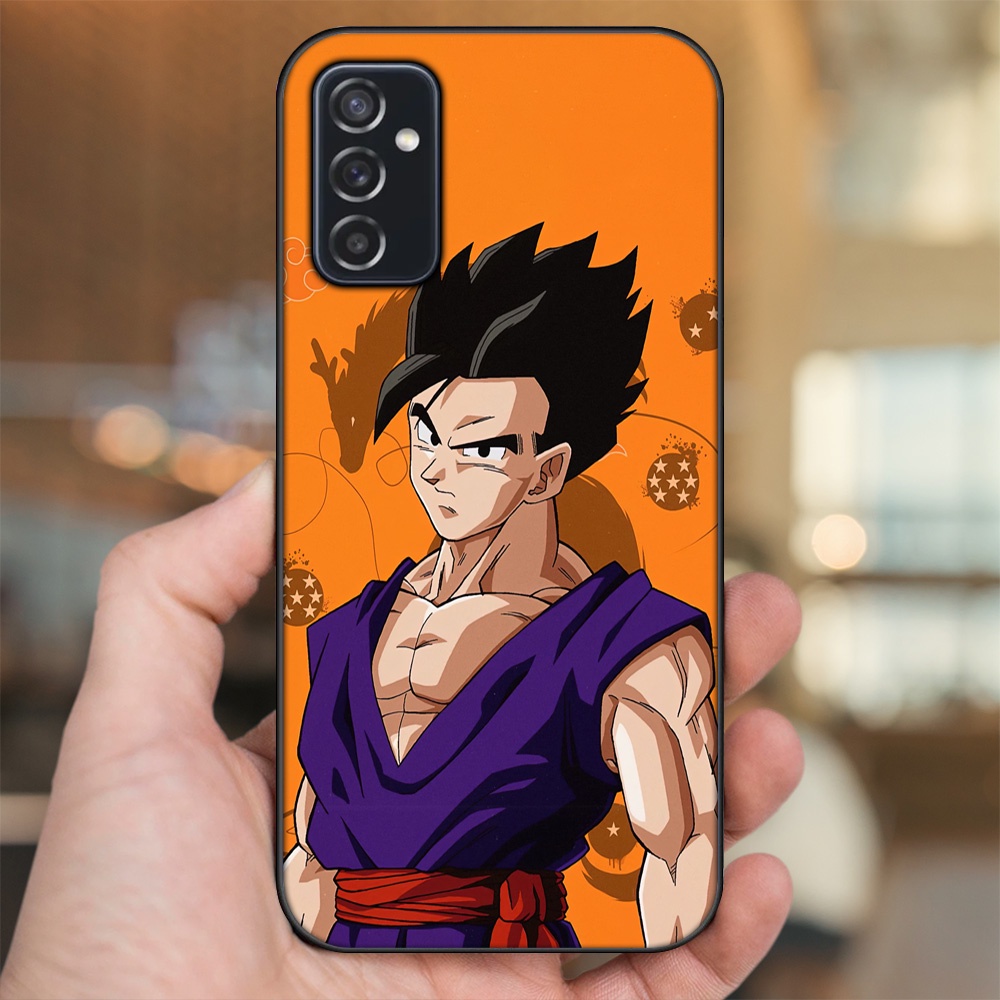 Ốp lưng Samsung M52 viền đen in hình Gohan Dragon Ball