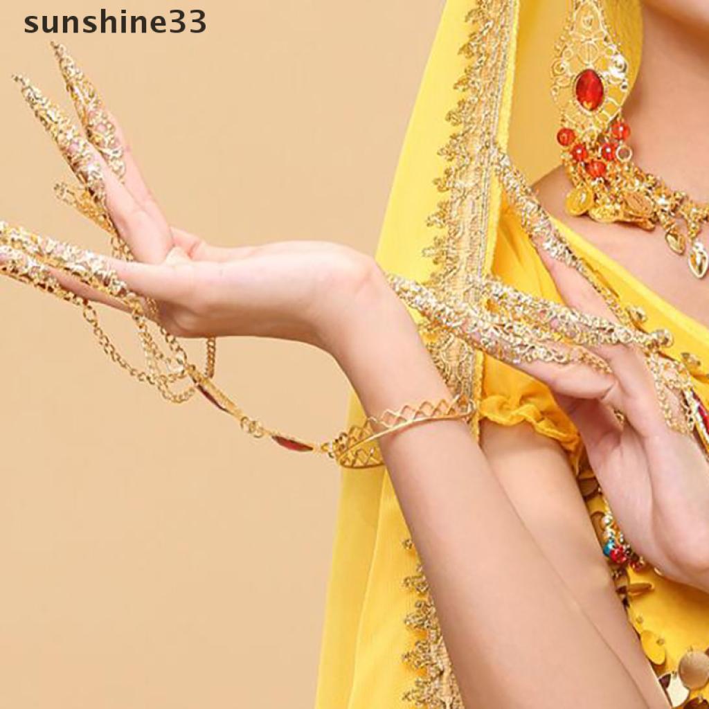 Nhẫn Đeo Ngón Tay Mạ Vàng Dùng Múa Bụng Cho Nữ