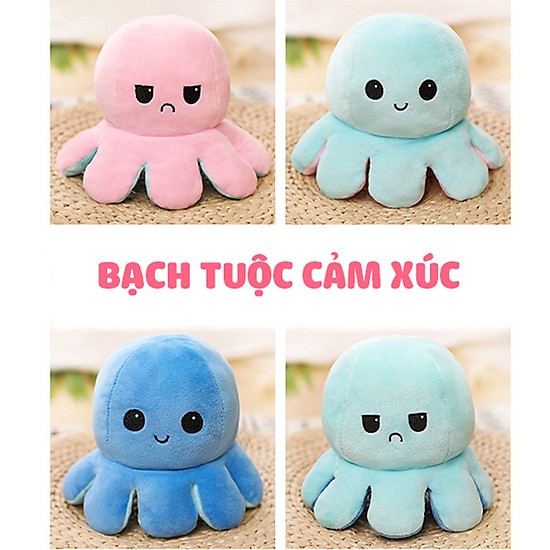 Gấu Bông Hình Con Bạch Tuộc Xinh Xắn Size 20cm  - Diabrand