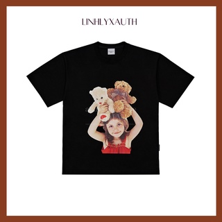 Áo thun adlv - acmé de la vie - red dress black t-shirt unisex linhlyxauth