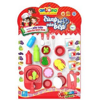 Cùng bé vào bếp antona vỉ đỏ