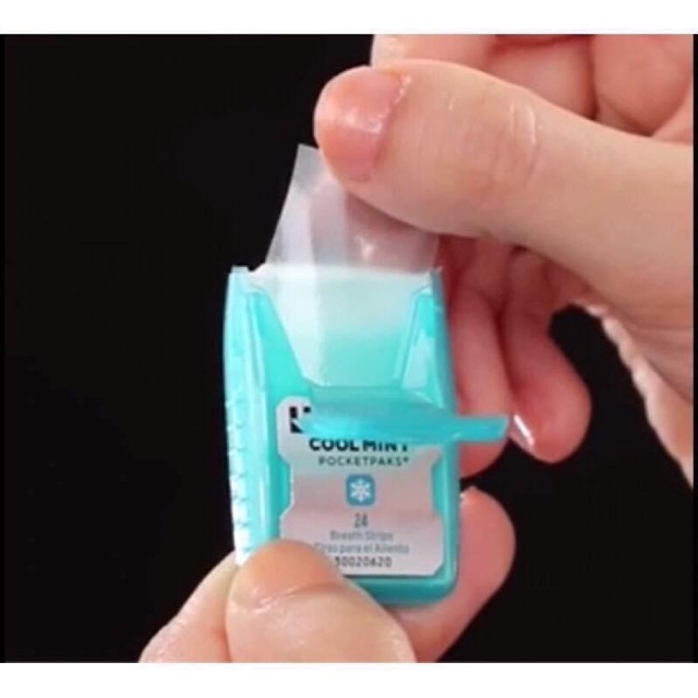 ( Có Bill mua hàng tại Mỹ) Miếng Ngậm thơm Miệng LISTERINE POCKETPAKS vỉ 3 hộp (hộp 24 miếng) hàng Mỹ