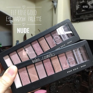 (LUÔN HỎI KHO TRƯỚC KHI ĐẶT) (HOT SALE) BẢNG MẮT ELF NUDE ROSE GOLD