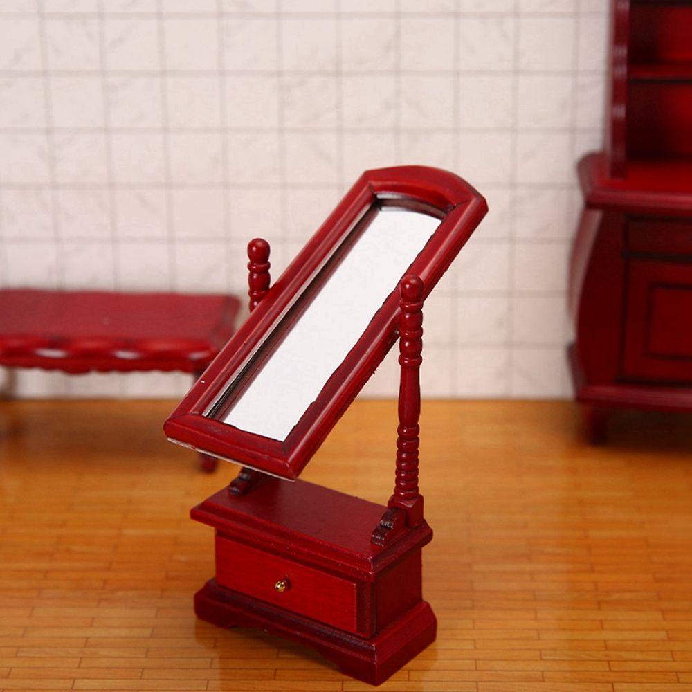 BEBETTERM Bàn Gỗ Mini Trang Trí Nhà Búp Bê