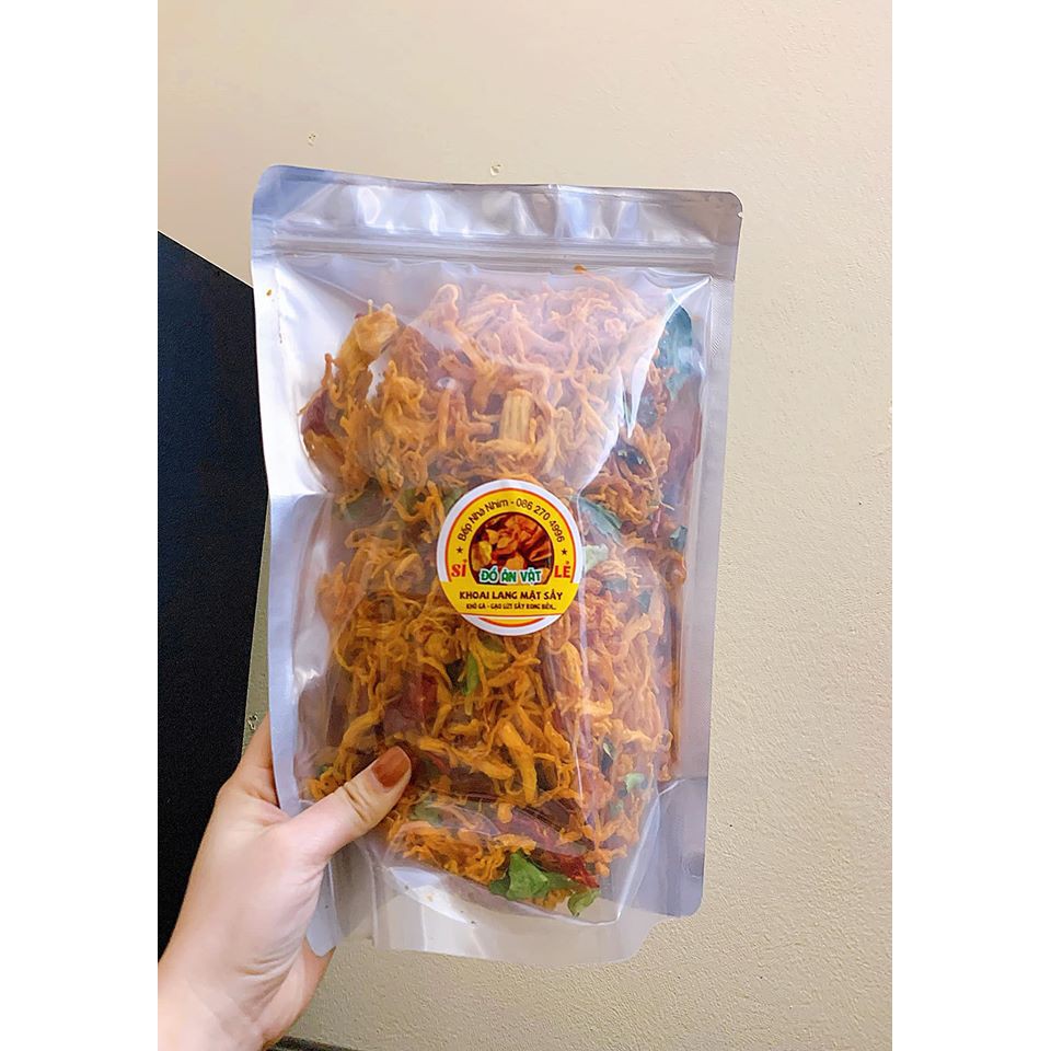 1kg KHÔ GÀ LÁ CHANH