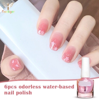 [Hàng mới về] Sơn móng tay nhanh khô không độc hại dành cho nữ