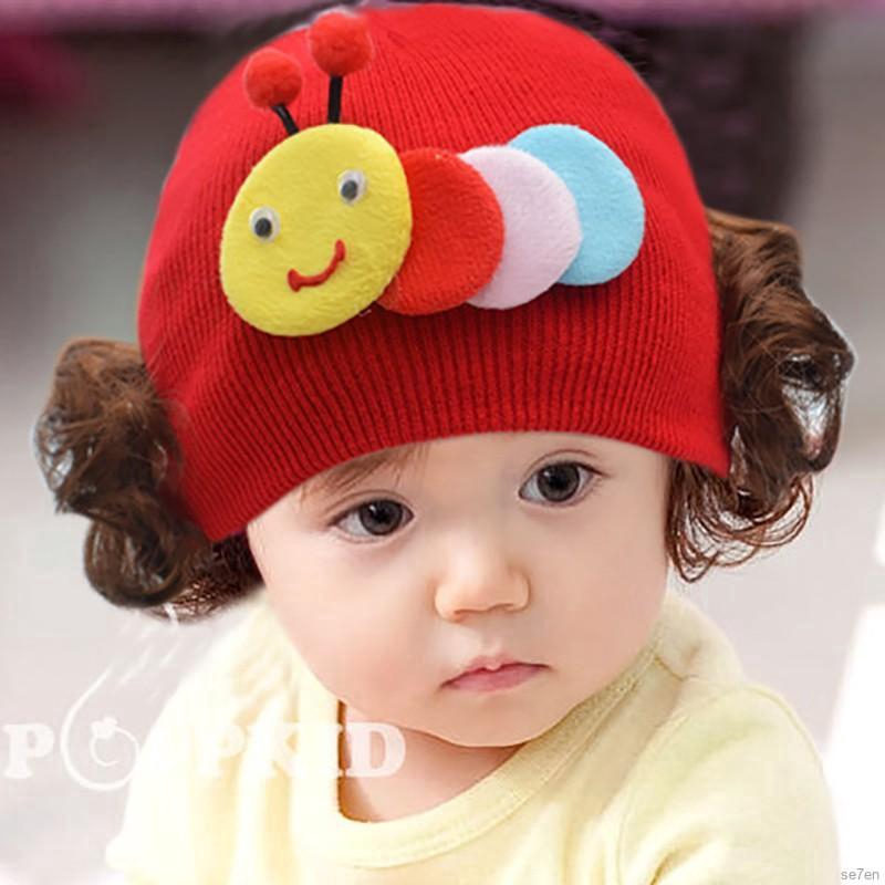 Nón trùm đầu kiểu dáng hoạt hình xinh xắn dễ thương cho em bé