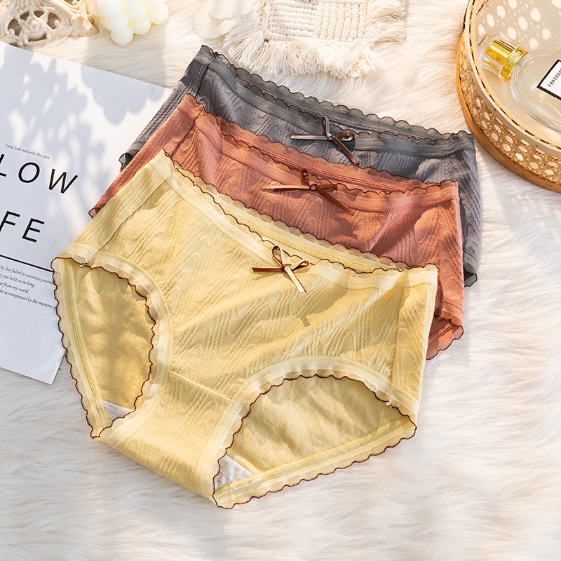 Set 4 Quần Lót Ren Lọt Khe Quyến Rũ Cho Nữ MM2418