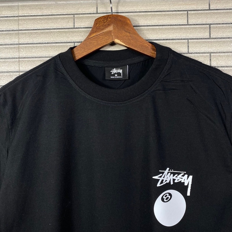 Áo Thun Stussy 8 Ball , Áo Thun Cộc Tay Chất Liệu 100% Cotton