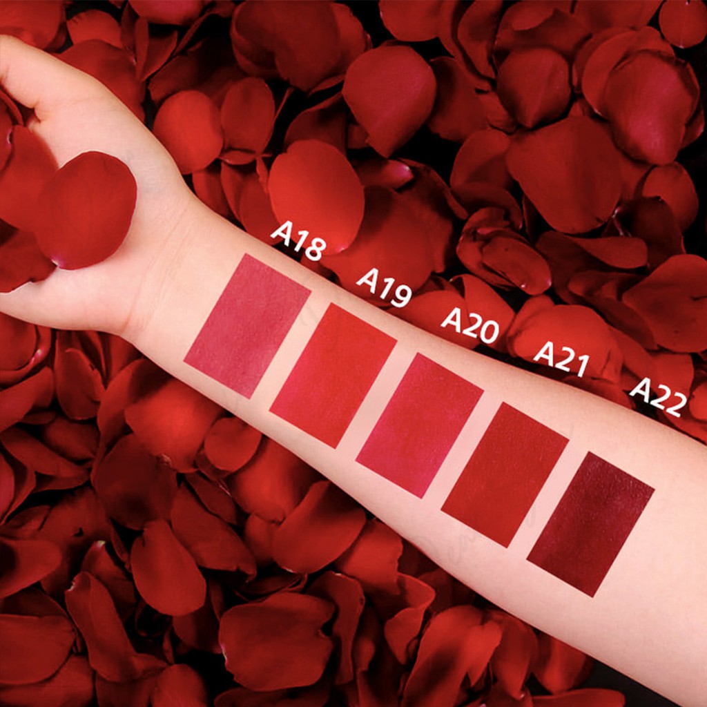 [Chính Hãng] Son Black Rouge Ver 4 - A18 A19 A20 A21 A22 - Blueming Garden - Son Kem Lỳ Black Ruoge Blackrouge | Thế Giới Skin Care
