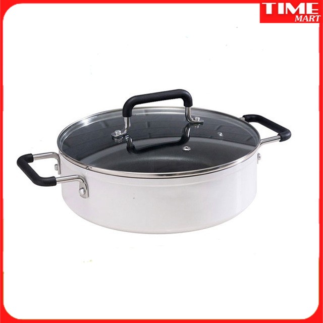 [CHÍNH HÃNG] Nồi nấu, nồi lẩu dùng cho bếp điện cảm ứng từ Xiaomi Mijia.Cao cấp,chống dính [TIME_MART siêu thị tiện ích]