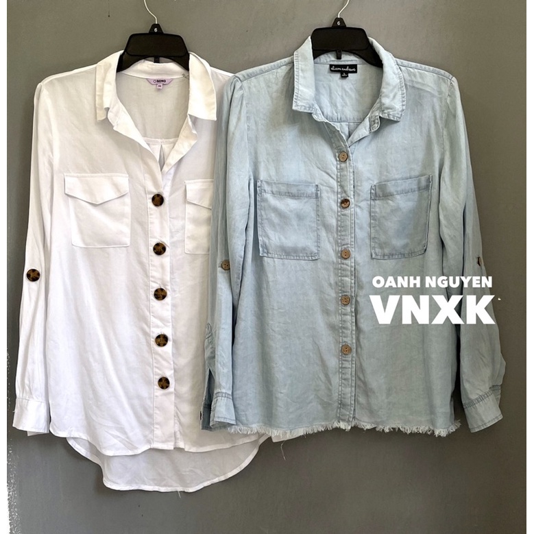 ÁO SƠMI NỮ PHOM UNISEX