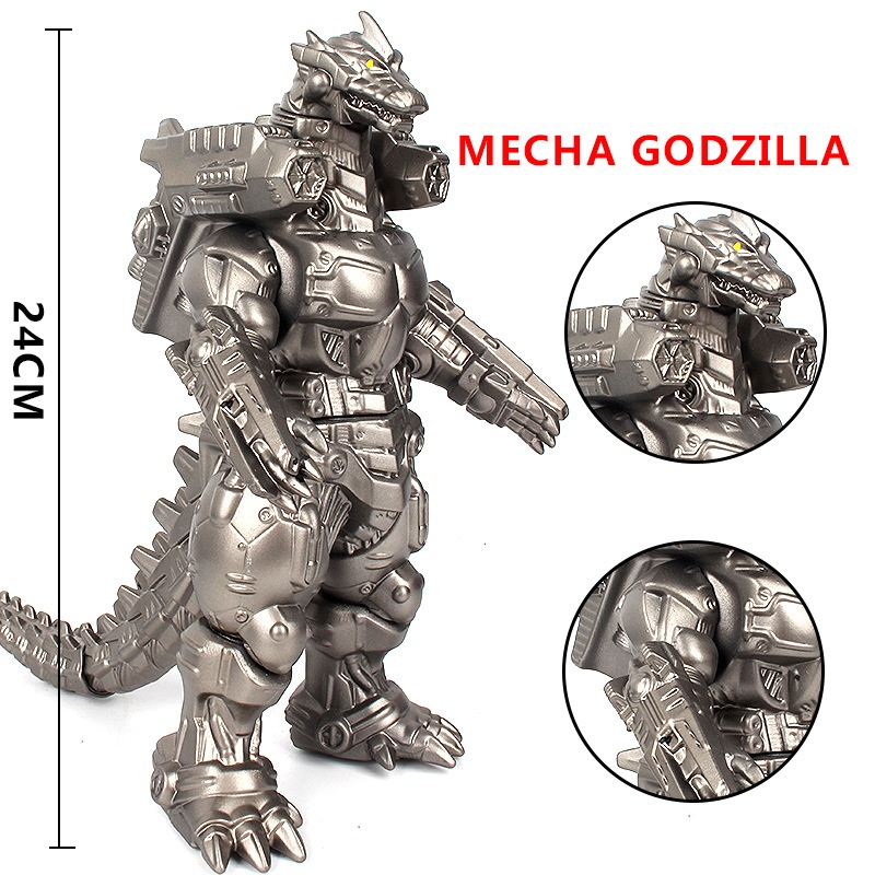 Mô hình Quái vật Mecha Godzilla 2002 cao 24 cm ( Godzilla vs. MechaGodzilla - MonsterVerse )