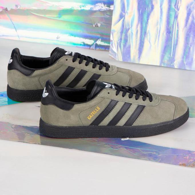 Giày Thể Thao Adidas Gazelle Màu Xanh Lá / Olive 40