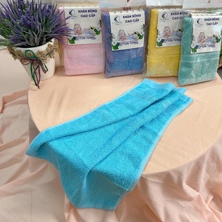 Khăn mặt cotton xuất hàn dư Kích thước 28x43cm