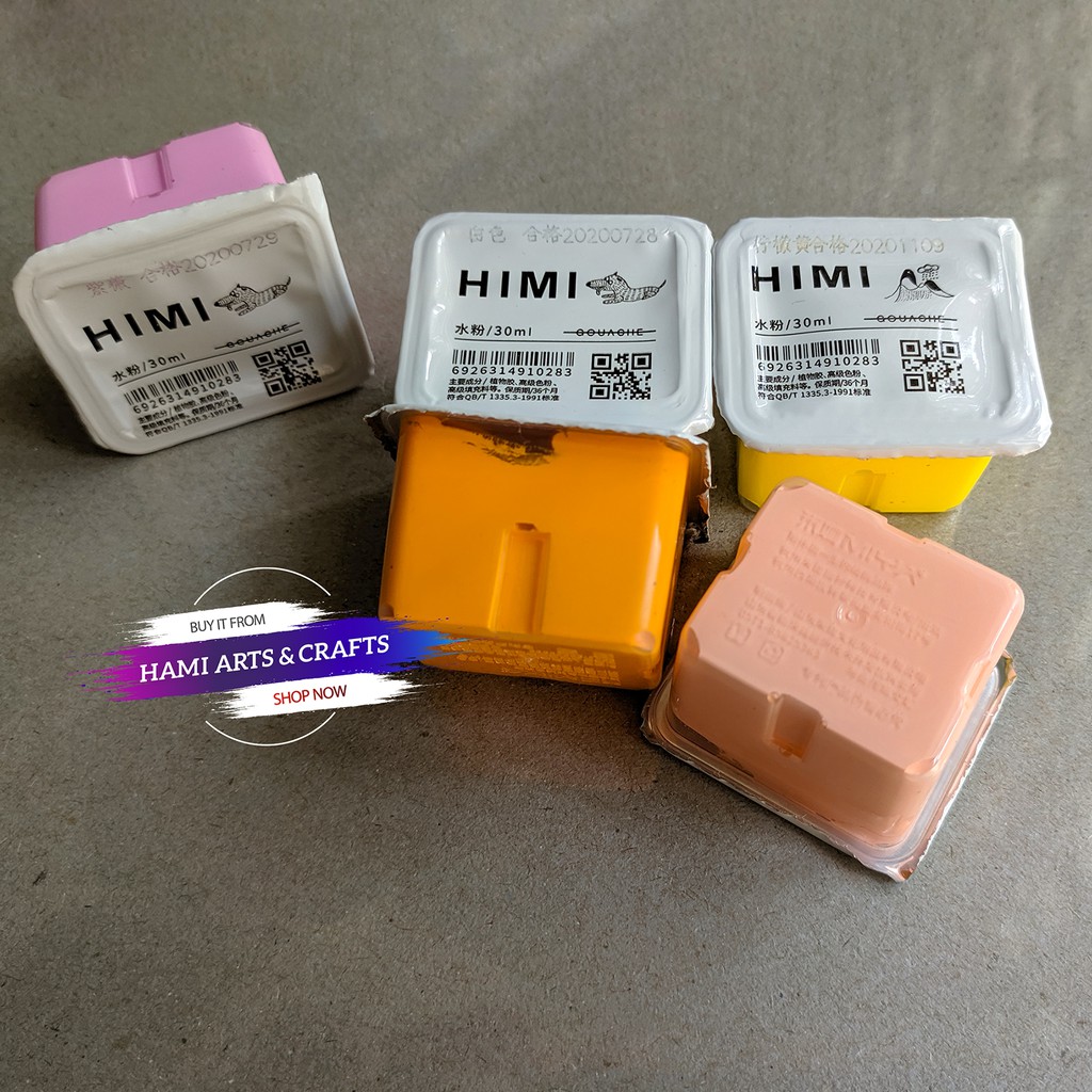 MÀU GOAUCH HIMI viên lẻ (bảng màu 2)