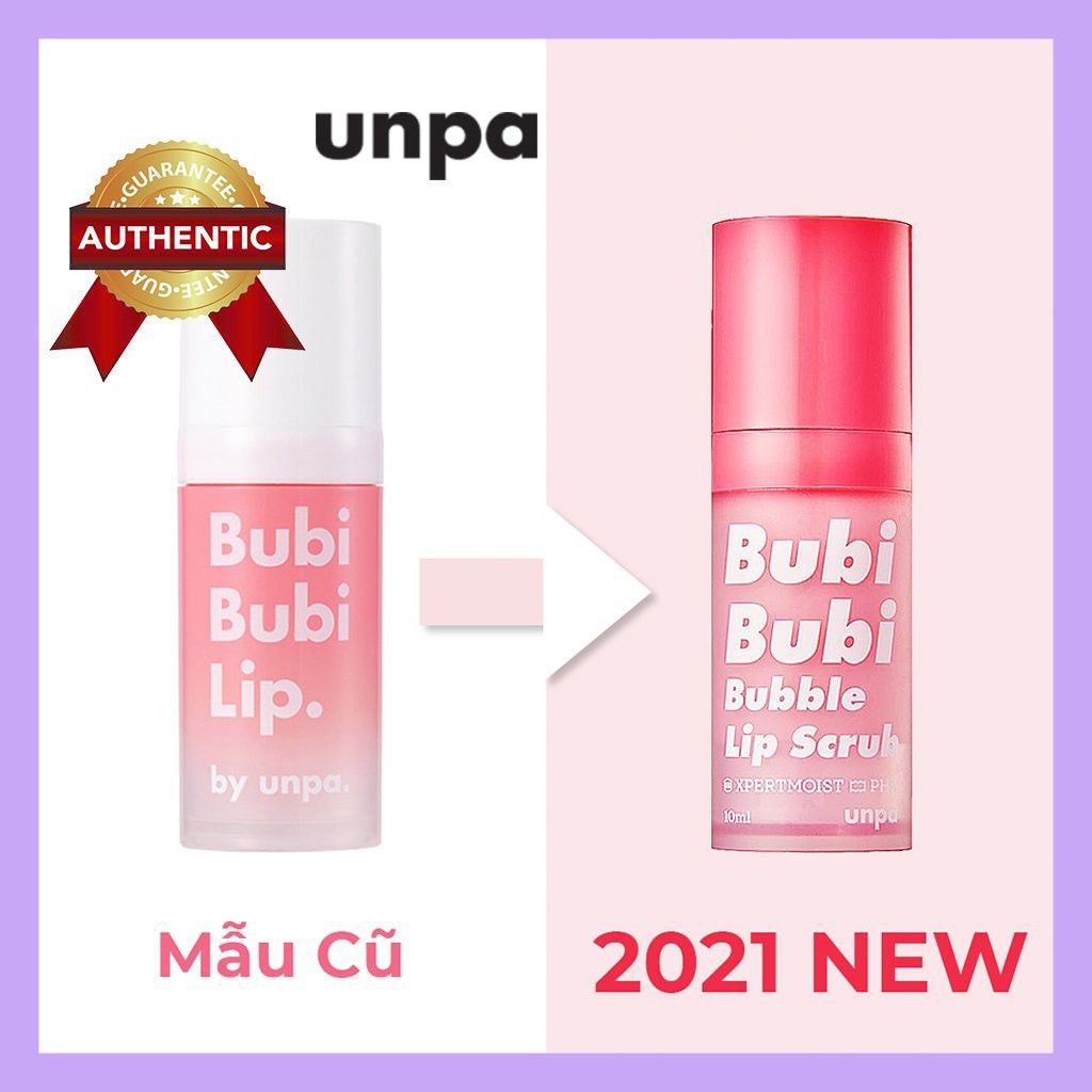 🌸 Vutamlinh 🌸  [Auth Hàn - Mẫu Mới] Tẩy Da Chết Môi Bubi Bubi Lip Sủi Bọt | BigBuy360 - bigbuy360.vn