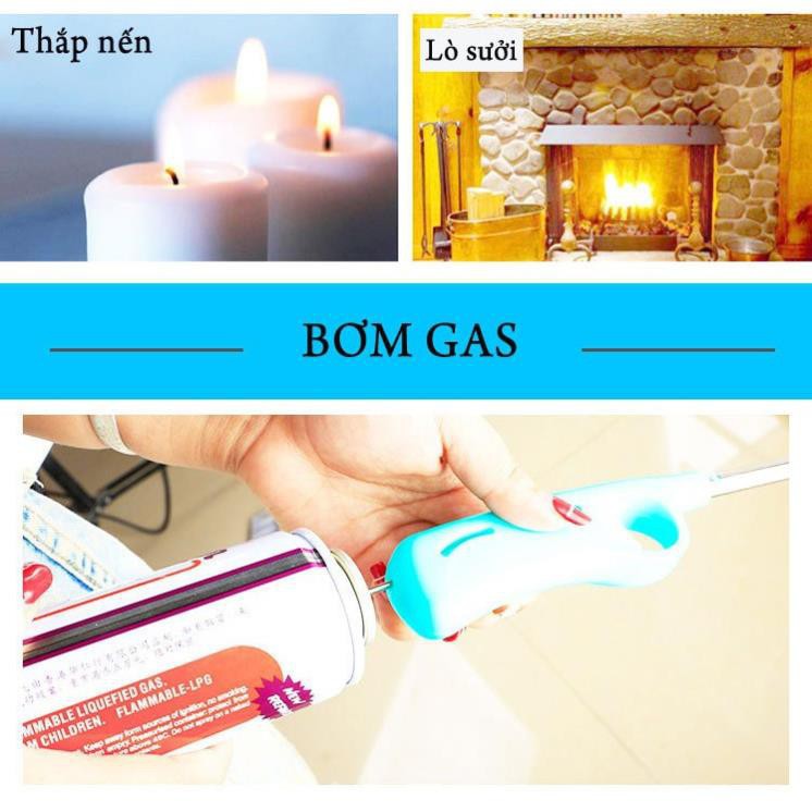 Súng mồi lửa bếp gas, dụng cụ mồi lửa bếp cồn có khóa cài an toàn